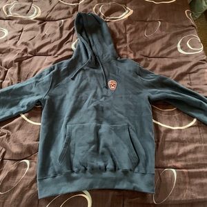 suspicious sweatshirt